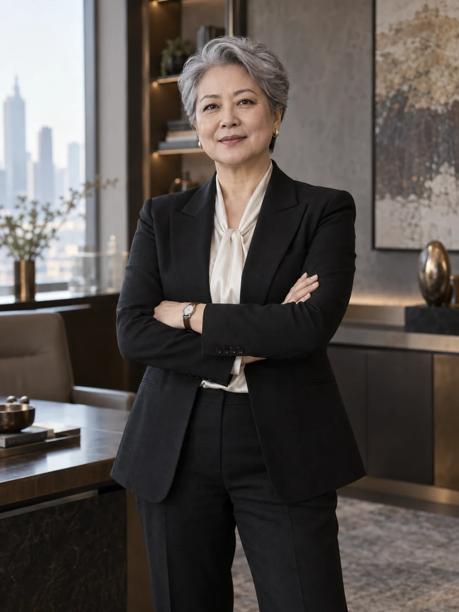 Portrait of Mei Zhang