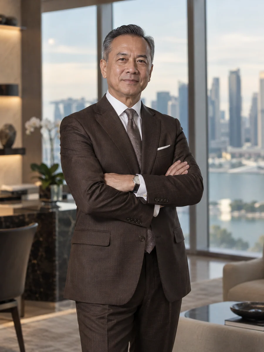 Portrait of Leon Santoso