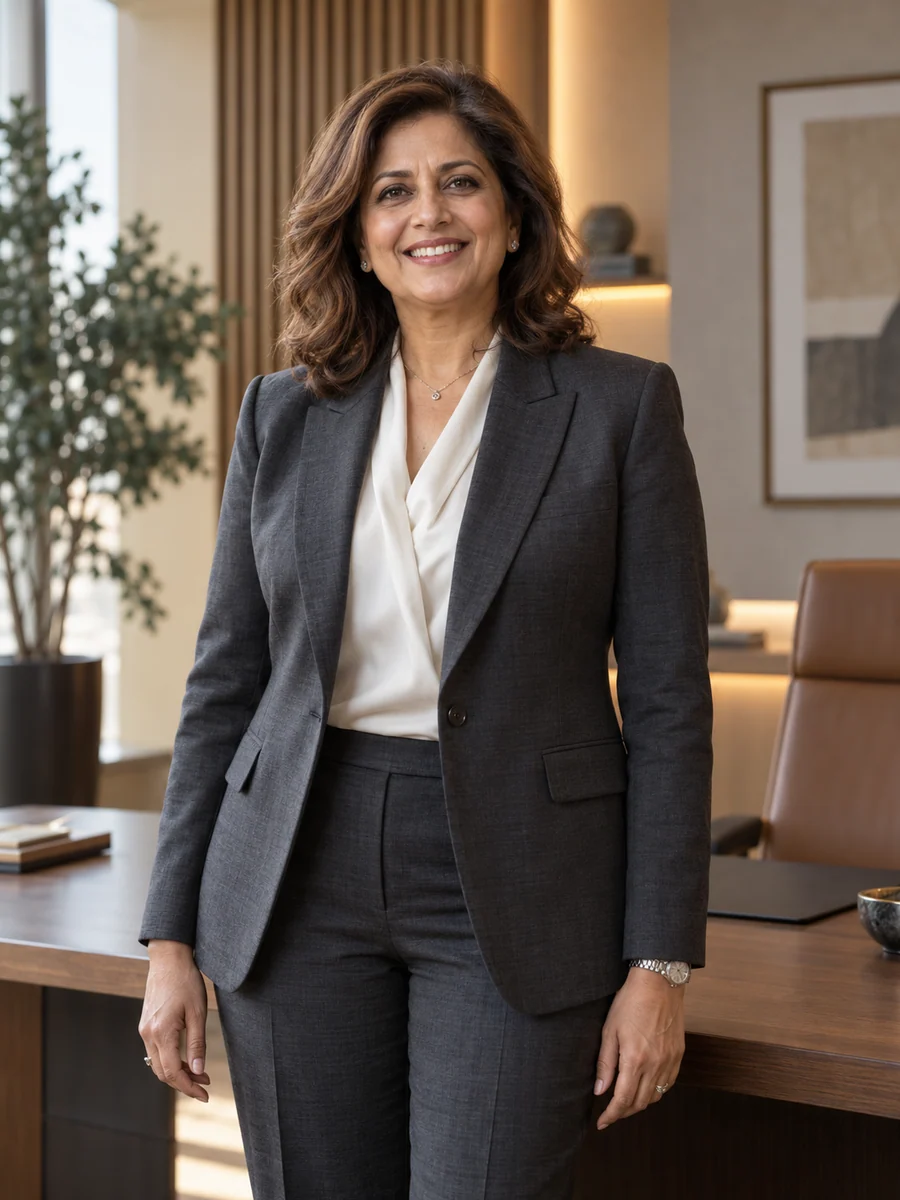 Portrait of Leela Mehta