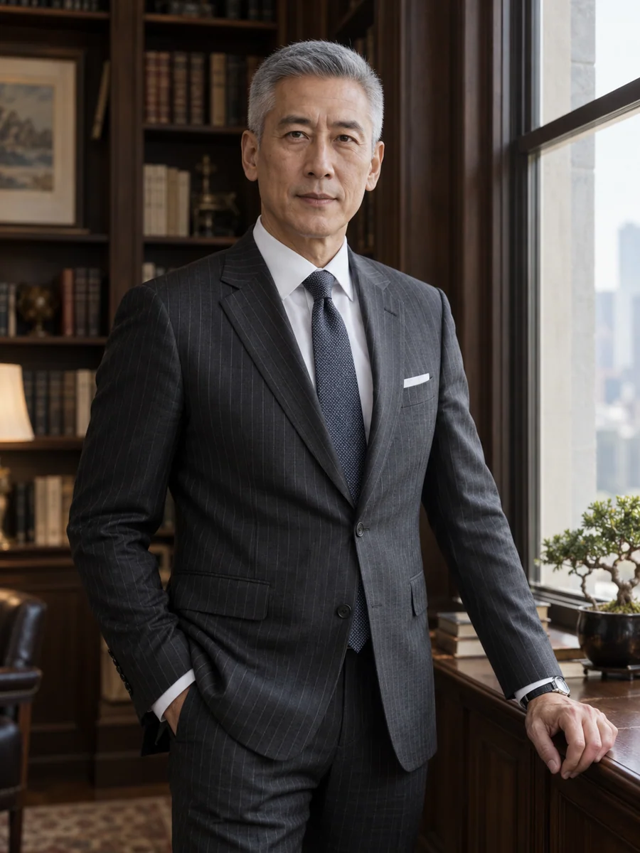 Portrait of Hao Wang