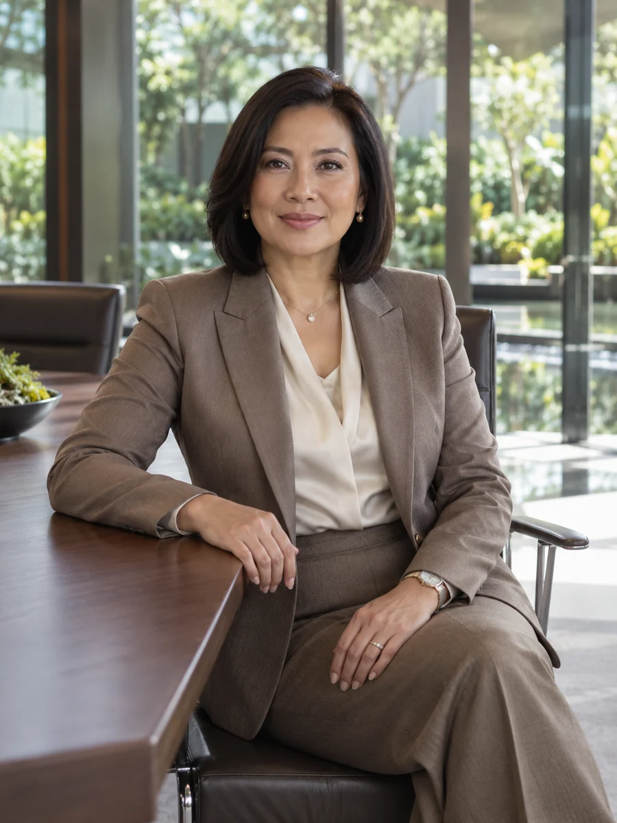 Portrait of Intan Santoso