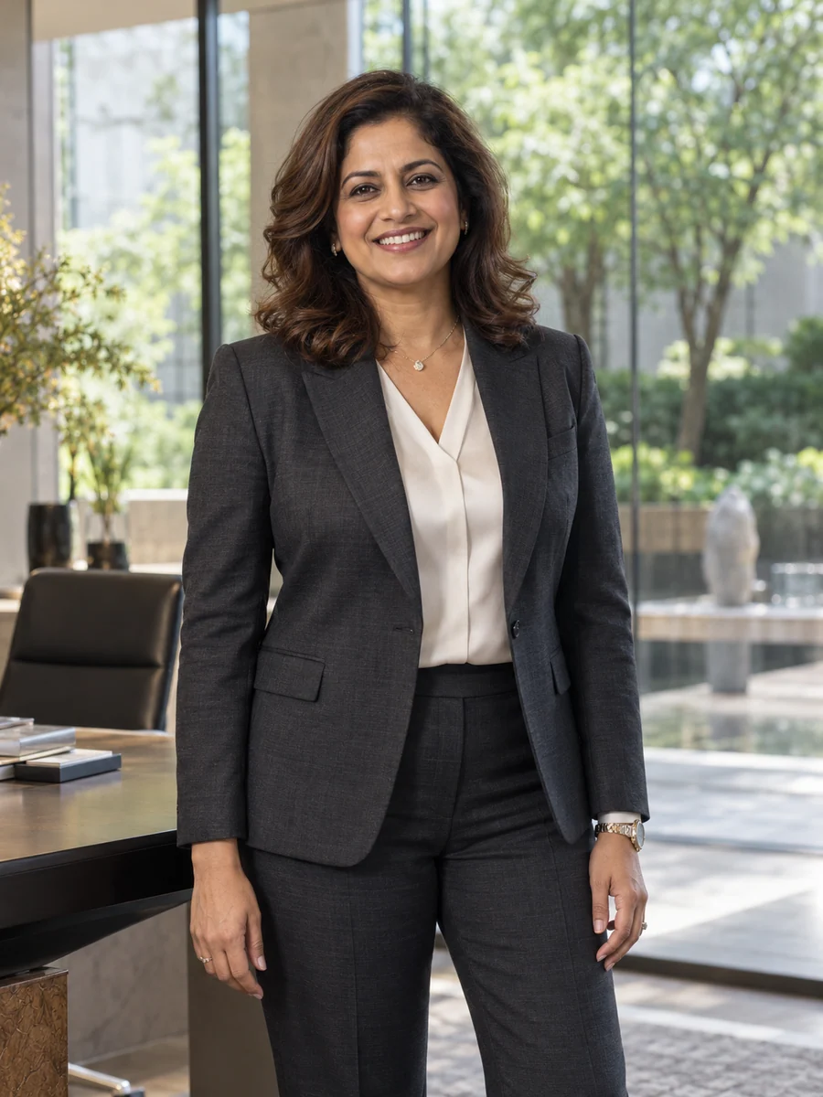 Portrait of Leela Desai