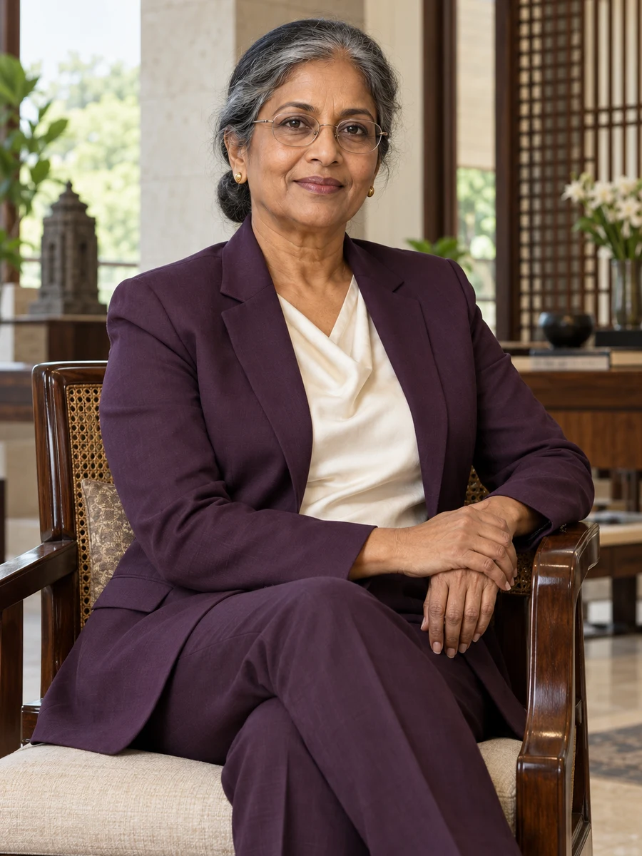 Portrait of Lalitha Vezrqami