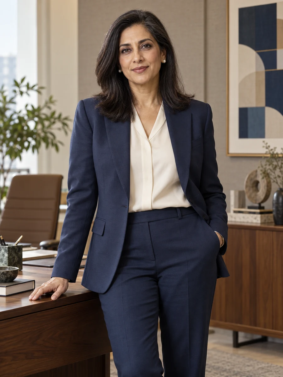 Portrait of Fariha Daqravi