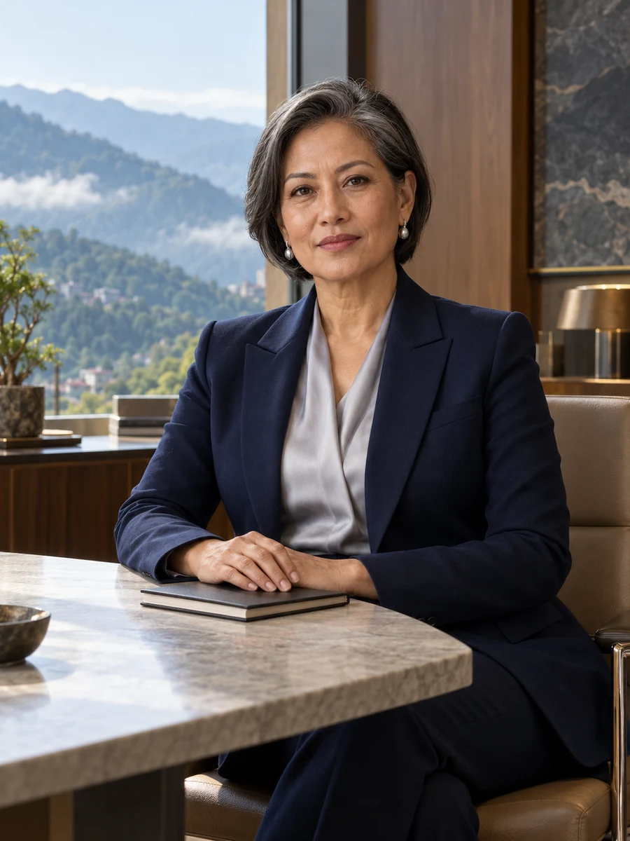 Portrait of Tsering Qerlnavi