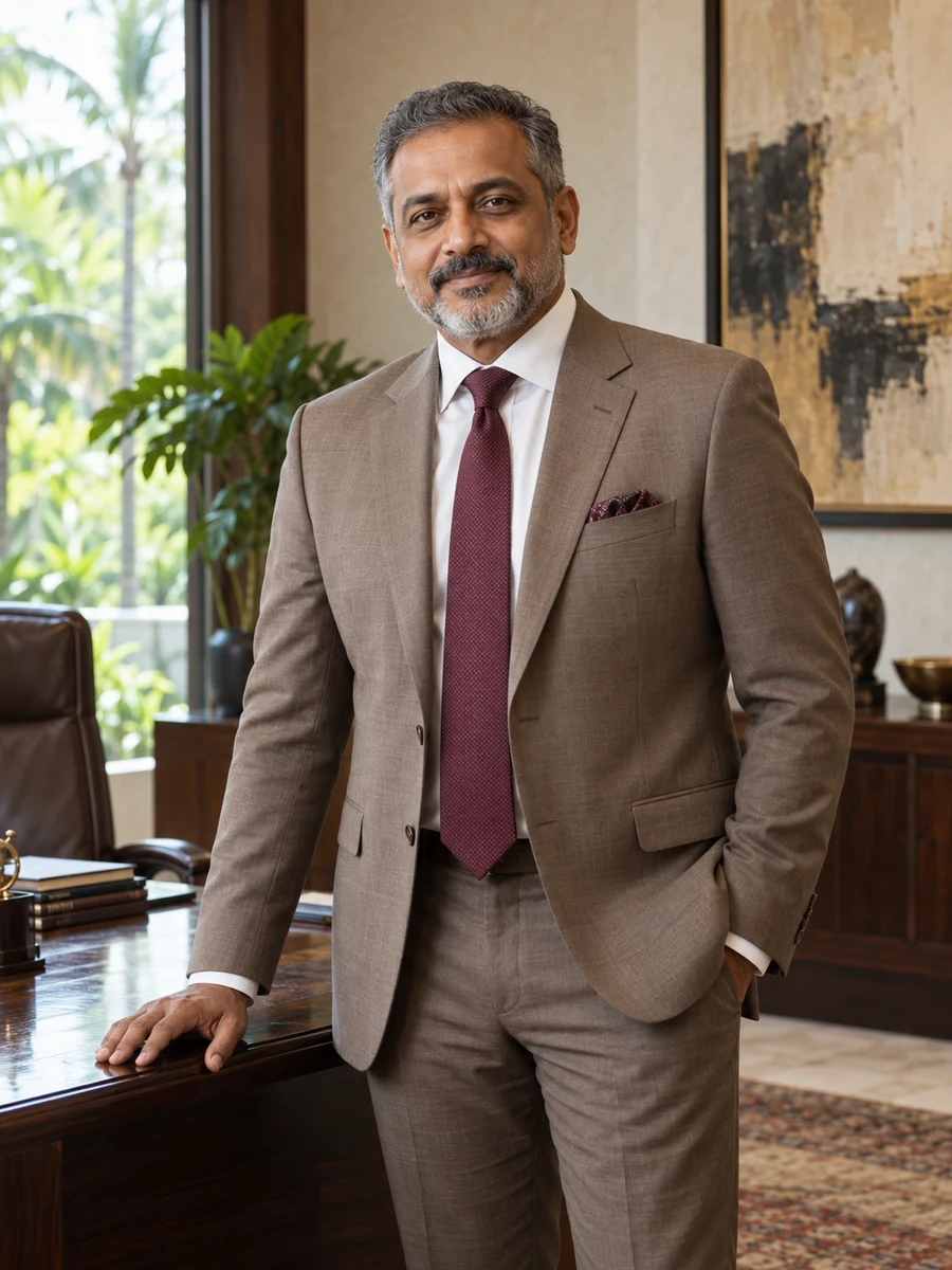 Portrait of Faisal Qezvrani