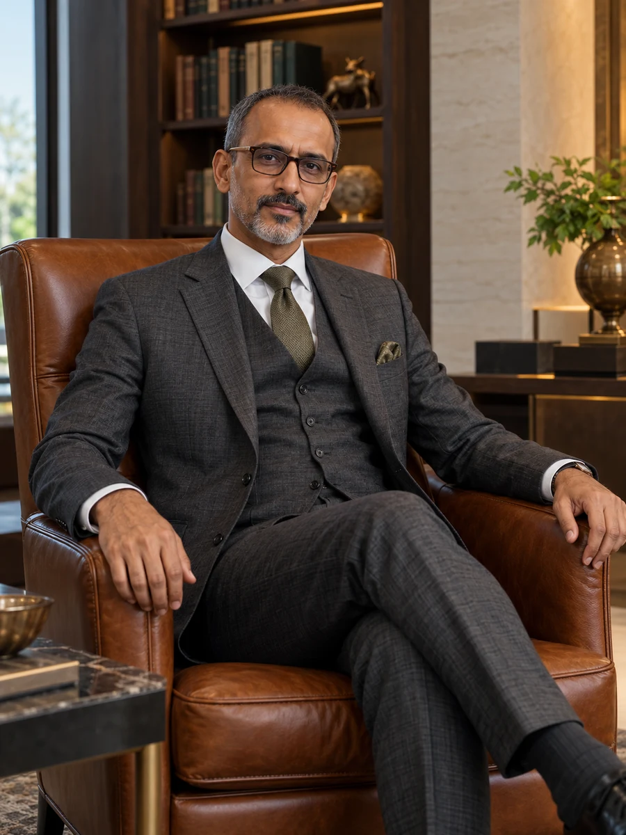 Portrait of Parvez Delqashi
