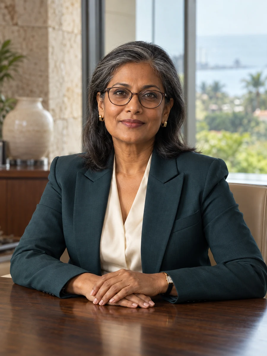 Portrait of Seema Vaqrulani