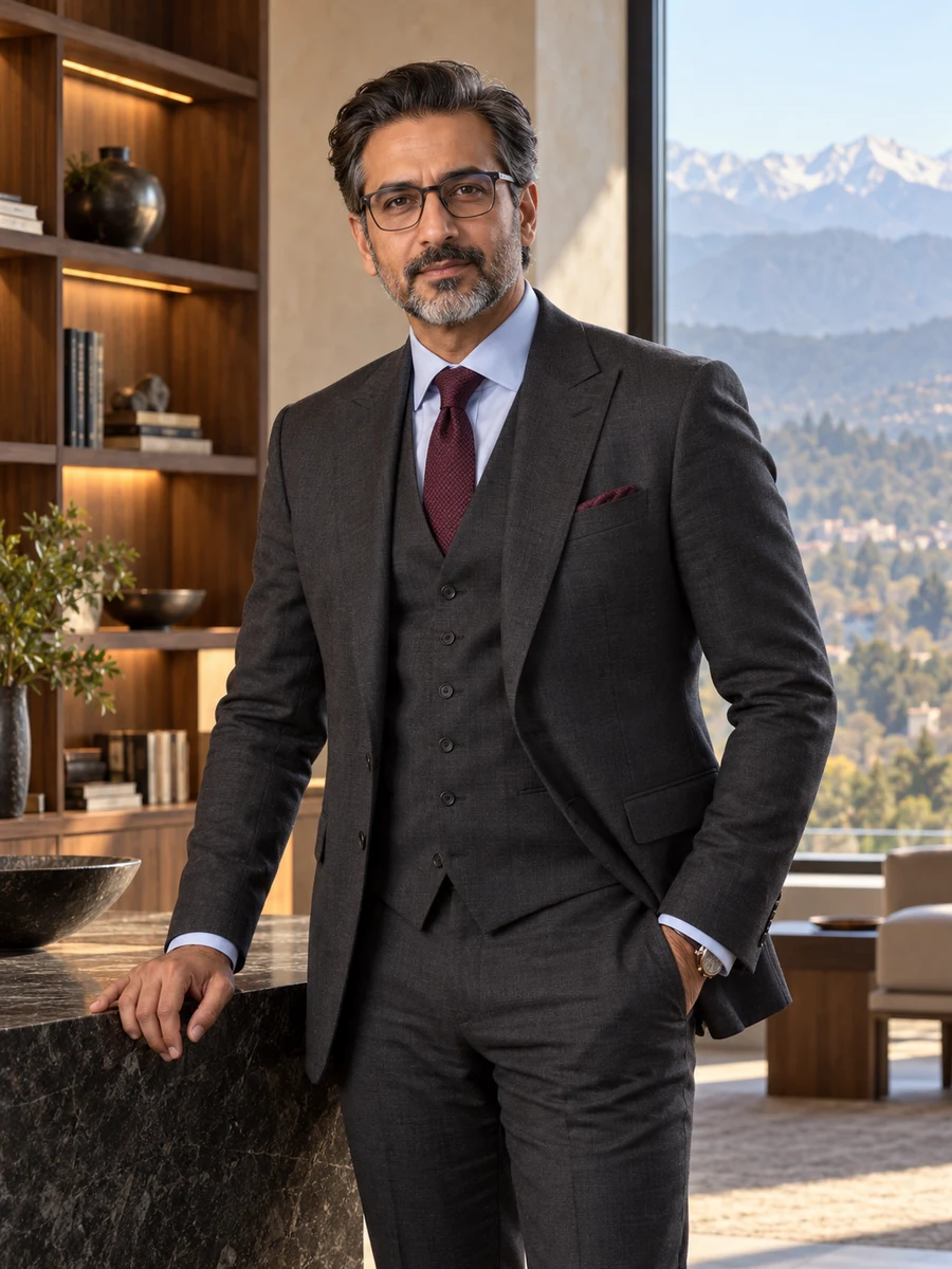 Portrait of Aamir Zelqashi