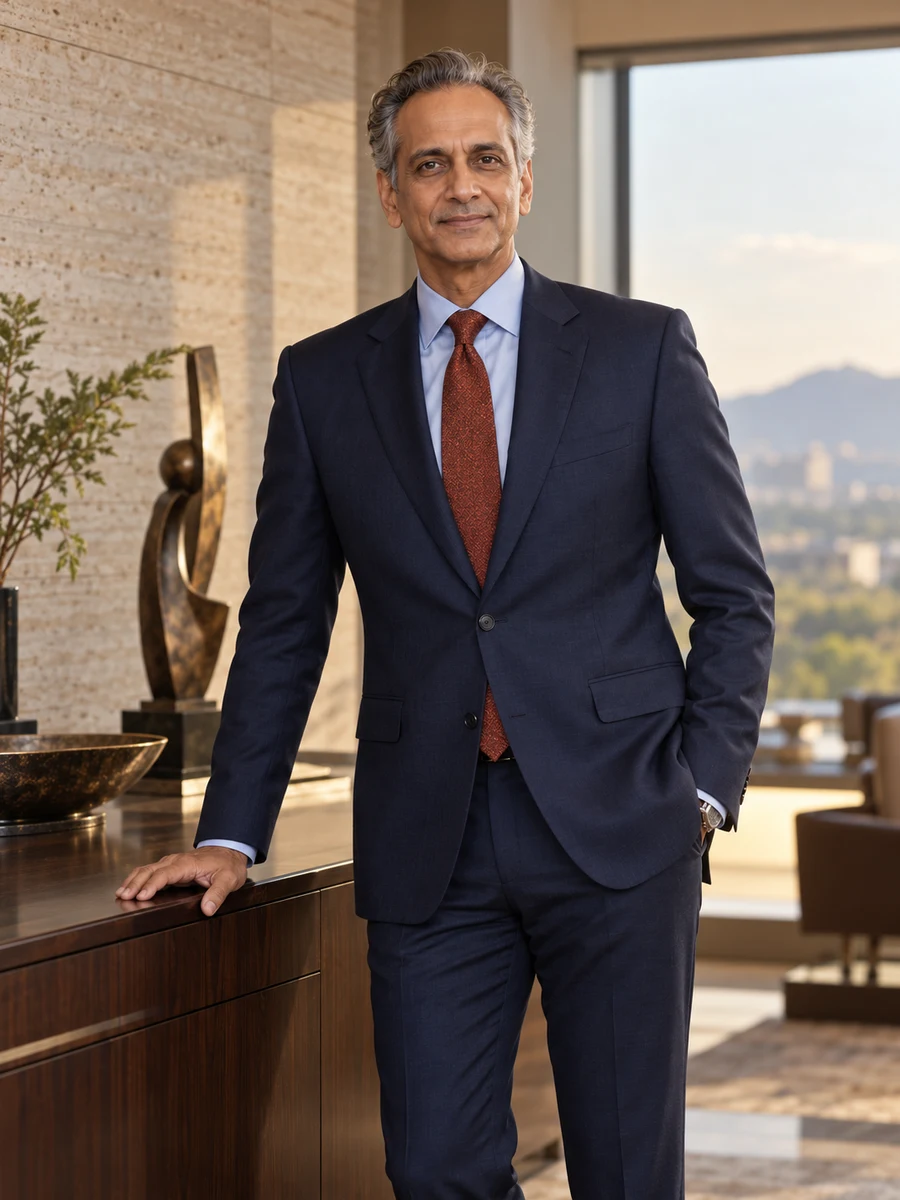 Portrait of Bharat Velnqashi