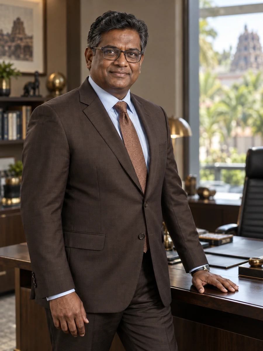 Portrait of Emmanuel Ruvanth