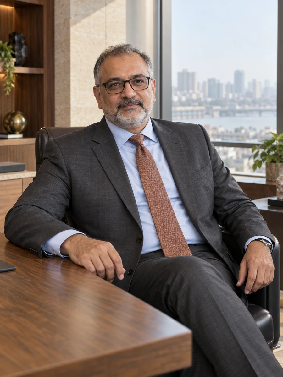 Portrait of Farhad Varzekar