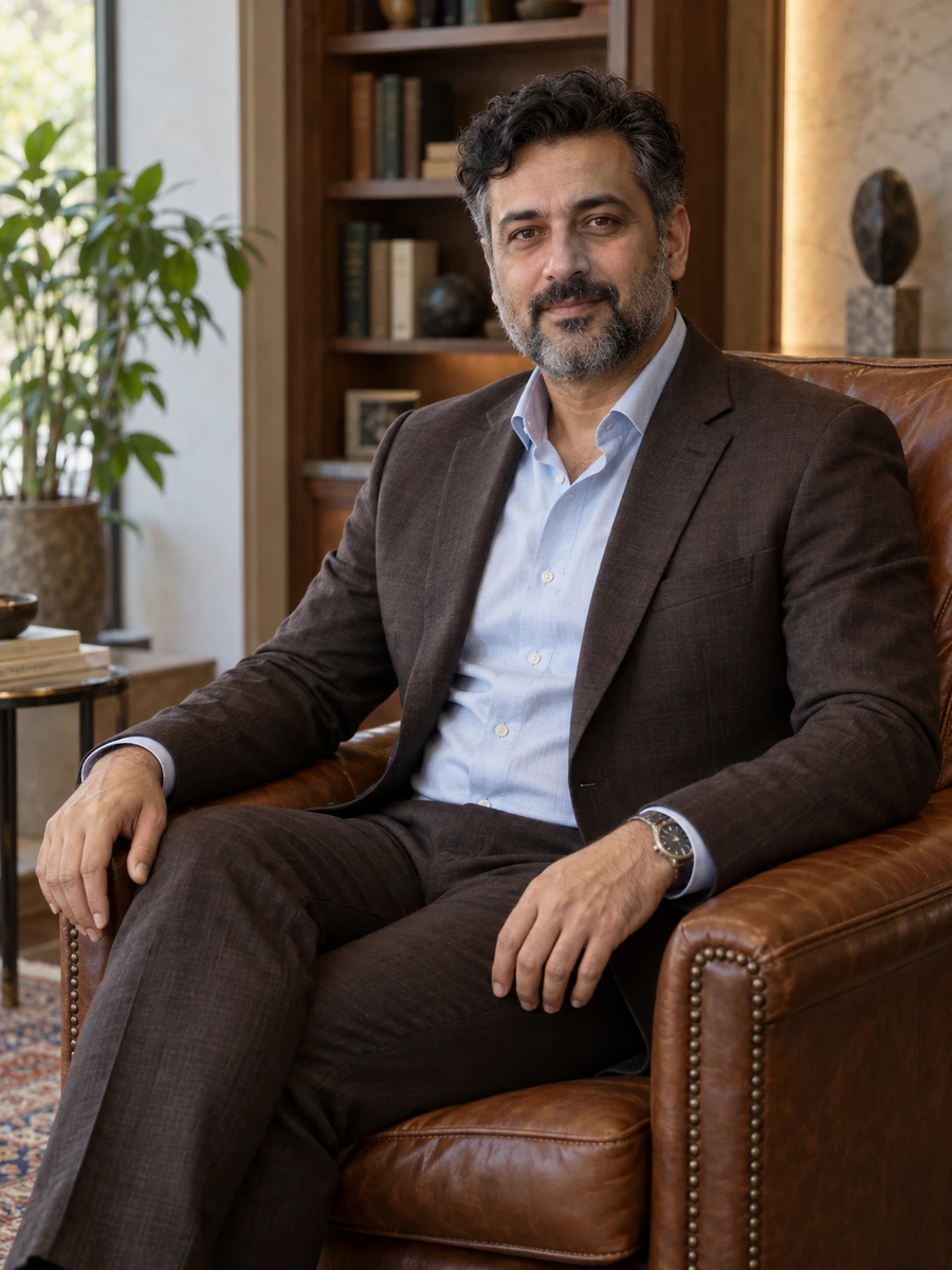 Portrait of Farhan Qelvani