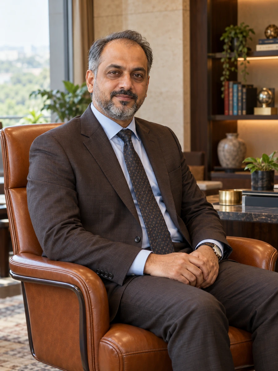 Portrait of Aftab Qorvethi