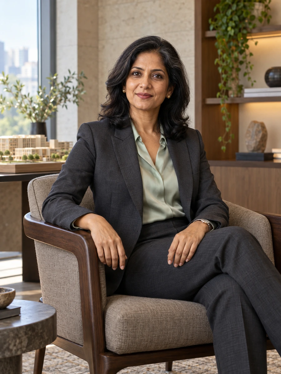 Portrait of Madhavi Qorzeli