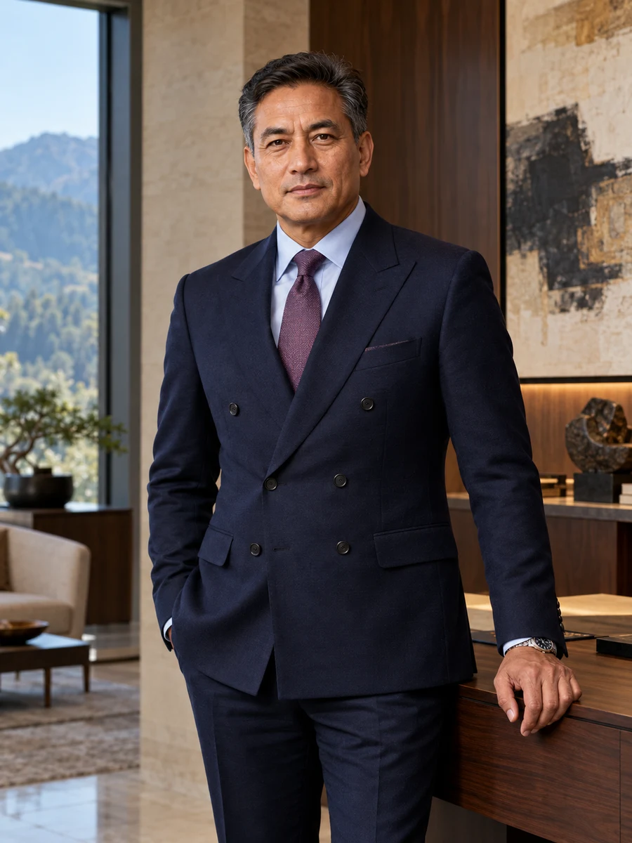 Portrait of Tenzin Qevmuri