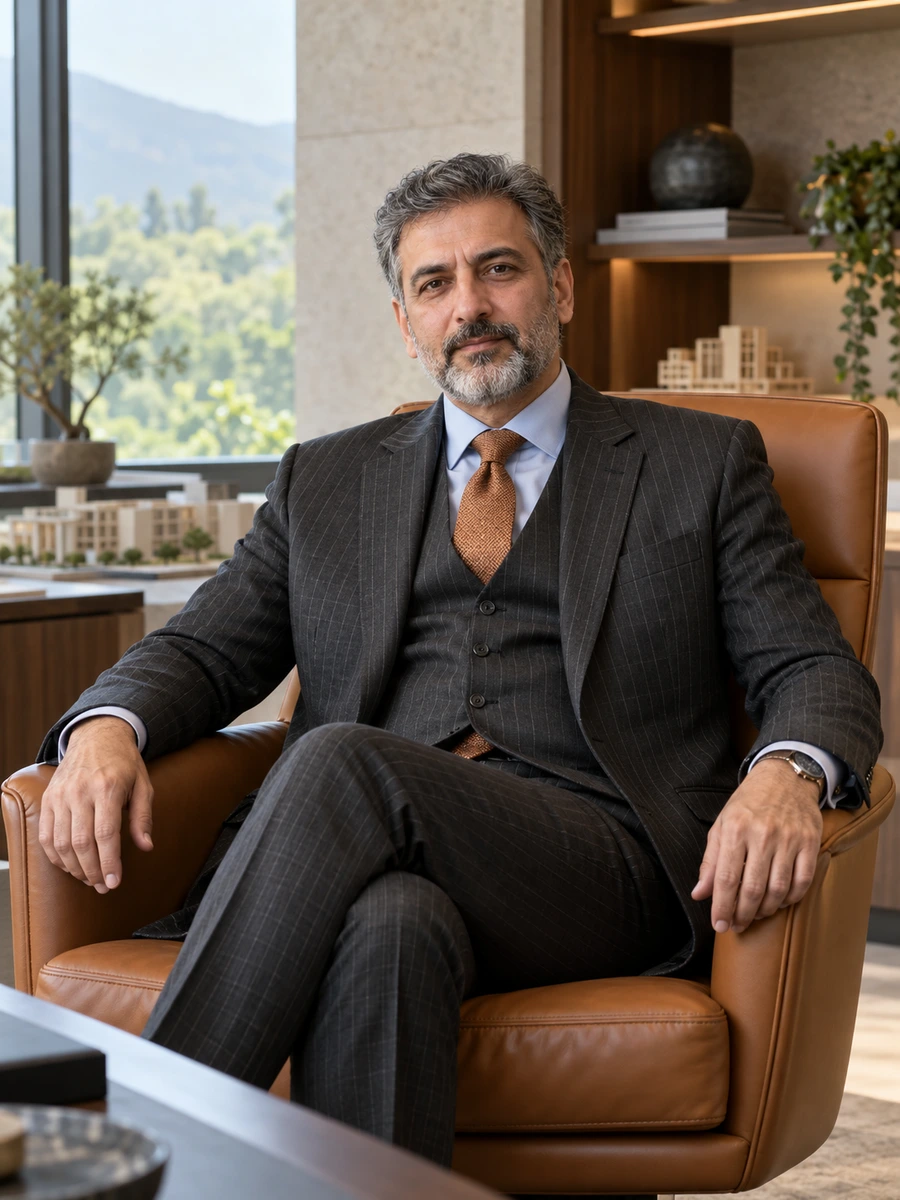 Portrait of Aamir Zevqeli