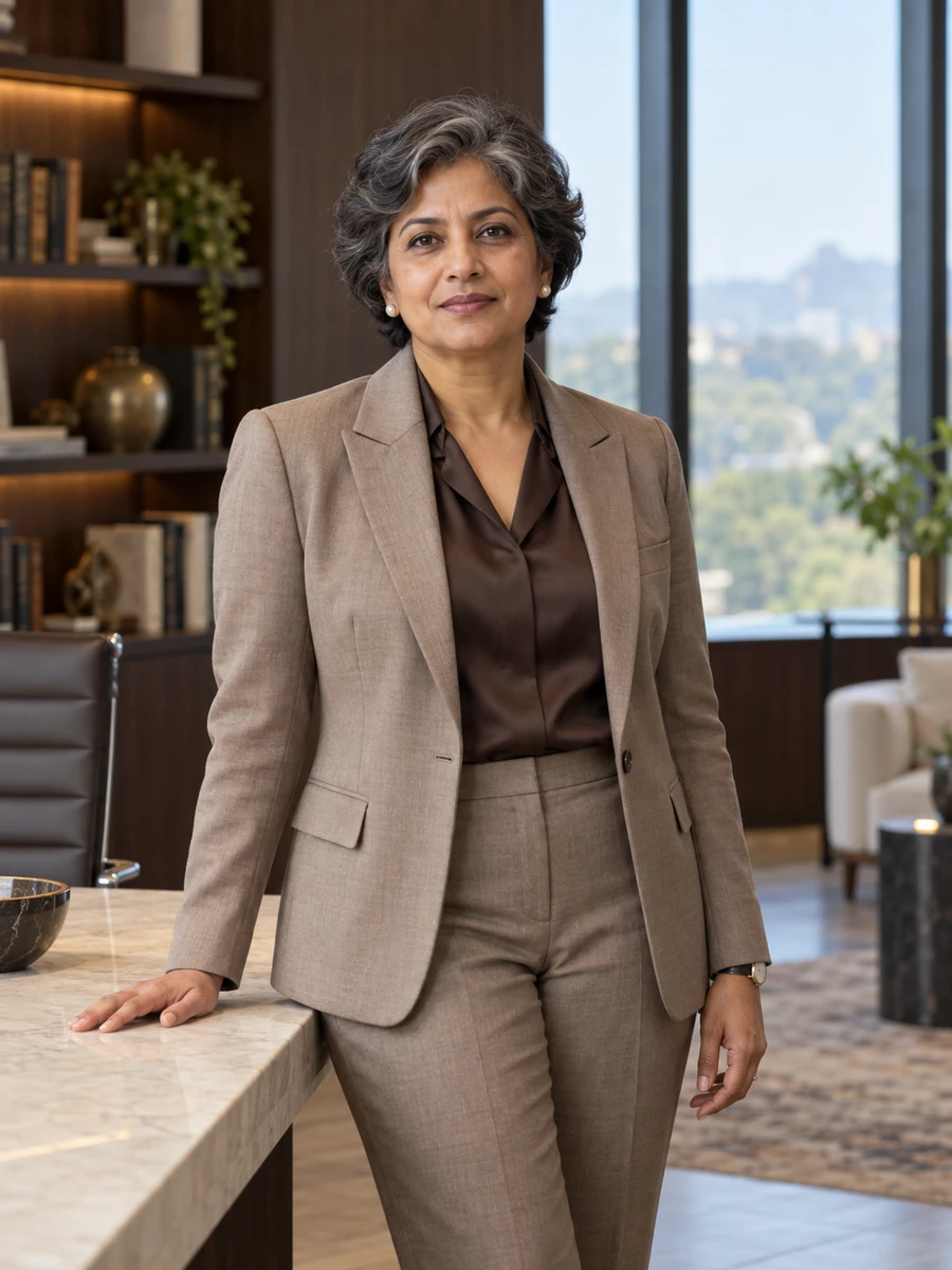 Portrait of Kavita Zevqumi
