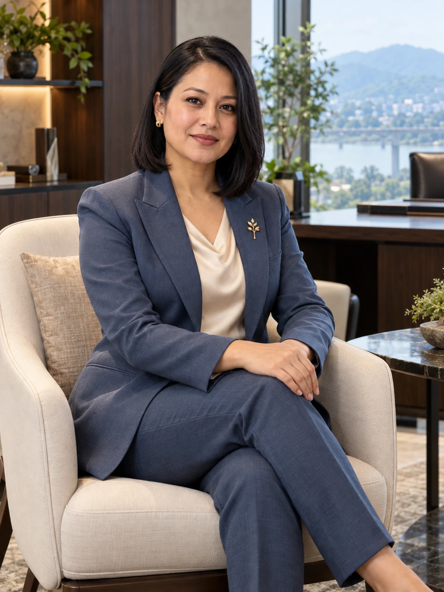Portrait of Anjali Mezqurti