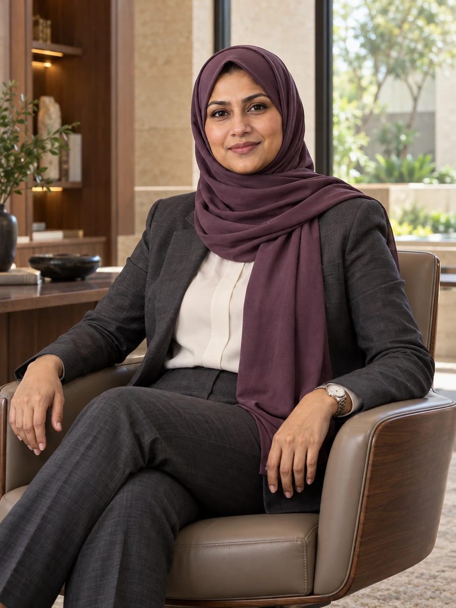 Portrait of Safiya Zevqenri