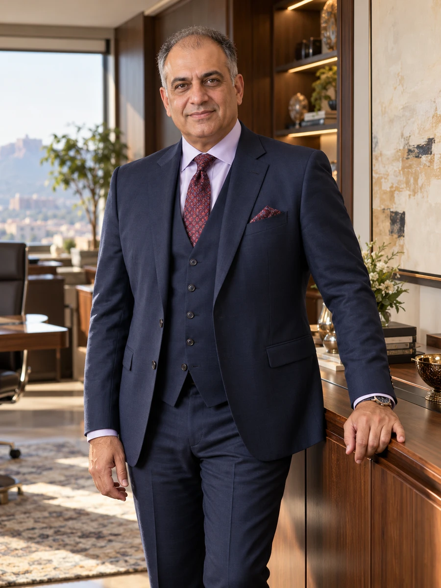 Portrait of Cyrus Tevqazi